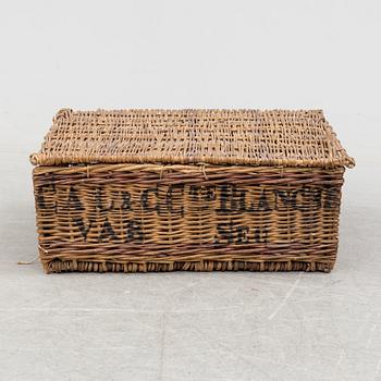 A Champagnebasket, circa 1900 from the house of Pommery & Greno.