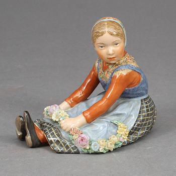 FIGURIN, porslin, Royal Copenhagen, Danmark, 1900-tal.