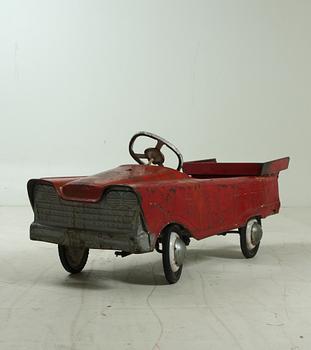 TRAMPBIL, plåt, 1950/60-tal.