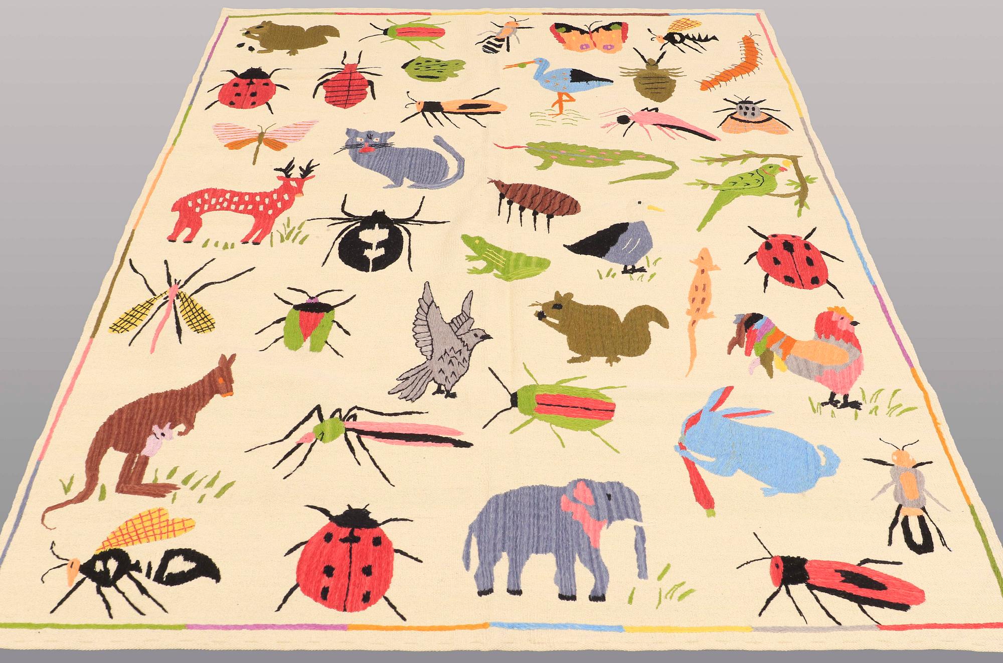 MATTA, Kelim, ca 231 x 173 cm.