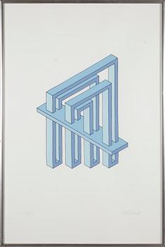 OSCAR REUTERSVÄRD, färglitografi, signerad och numrerad 62/150.