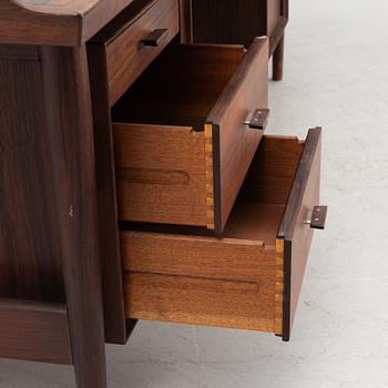 Arne Vodder, a rosewood desk, Sibast, Denmark, 1960's.