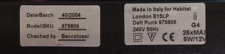 TOM DIXON, "Daft Punk", coffe table, 2004.