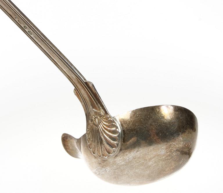 PARTI SILVER, 12 delar, bl a Georg Jensen, 1800/1900-tal, ca 600 g.