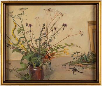 GUNNAR WALLENTIN, oil on canvas, signed and dated -45.