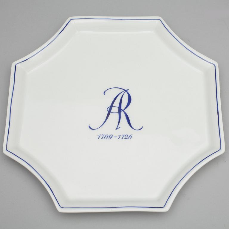 PARTI PORSLIN, 9 delar, Meissen, 1900-talets mitt / andra hälft.