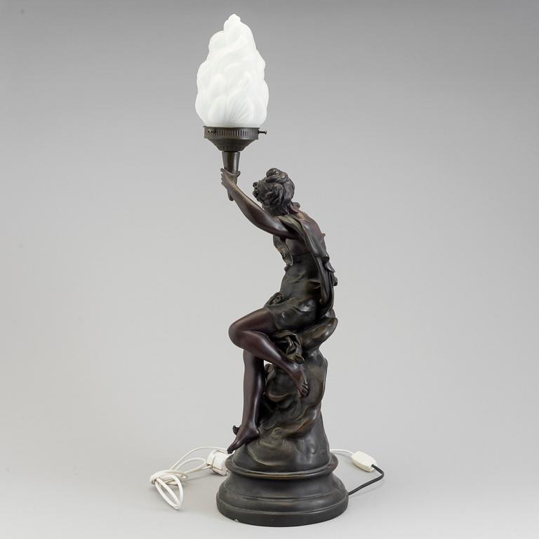 A jugend-style table light.