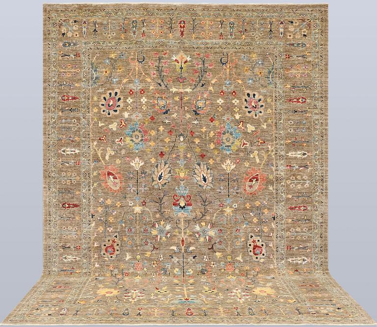 A carpet, Ziegler design, approx. 376 x 269 cm.
