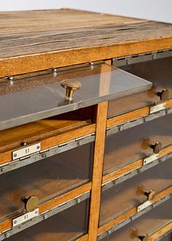 POSTFACKSKÅP, Sverige, 1900-talets mitt.