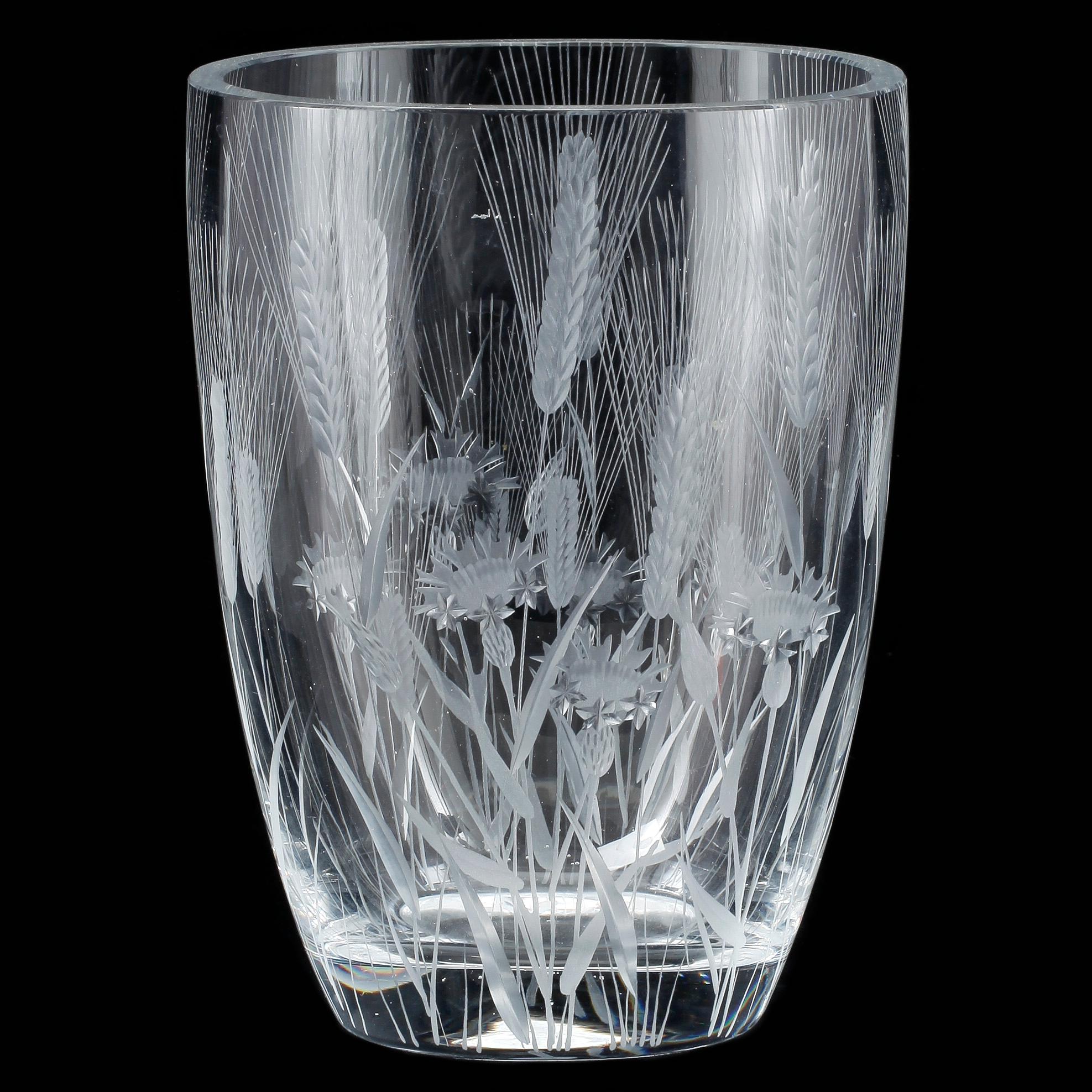 VAS, glas, Lars Kjellander, 1900-talets första hälft.