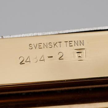 VÄGGLAMPA, mässing, Josef Frank, Firma Svenskt Tenn, modell 2484-2.