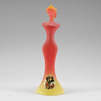KJELL ENGMAN, glasskulptur, Kosta Boda.