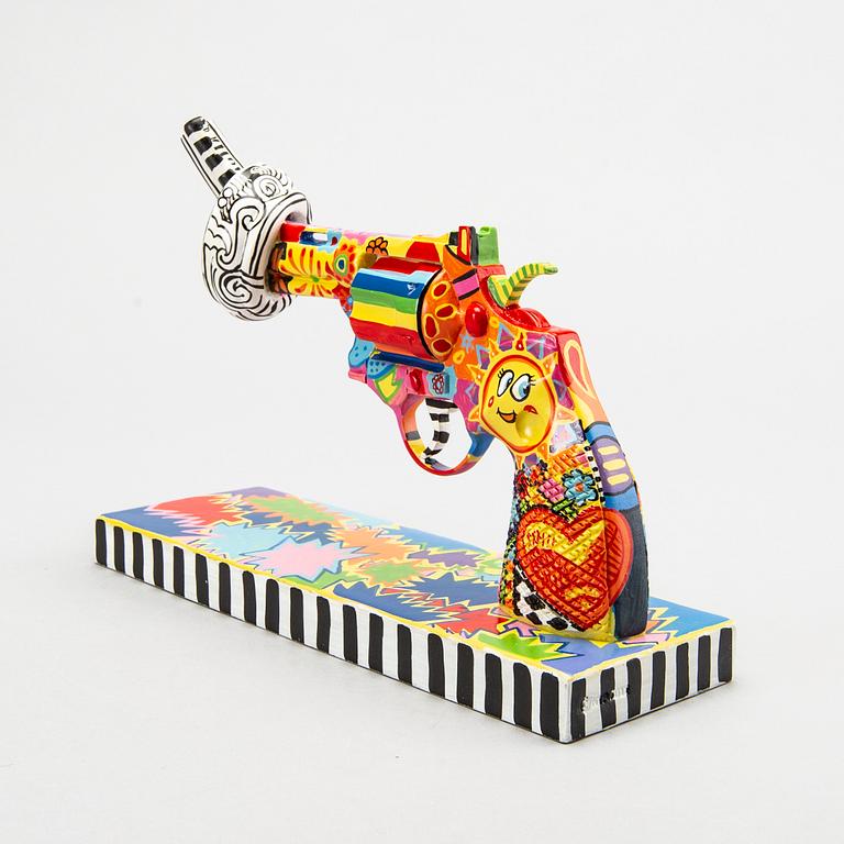 CARL FREDRIK REUTERSWÄRD, Non-Violence foundation, sculpture, numbered 37/499.