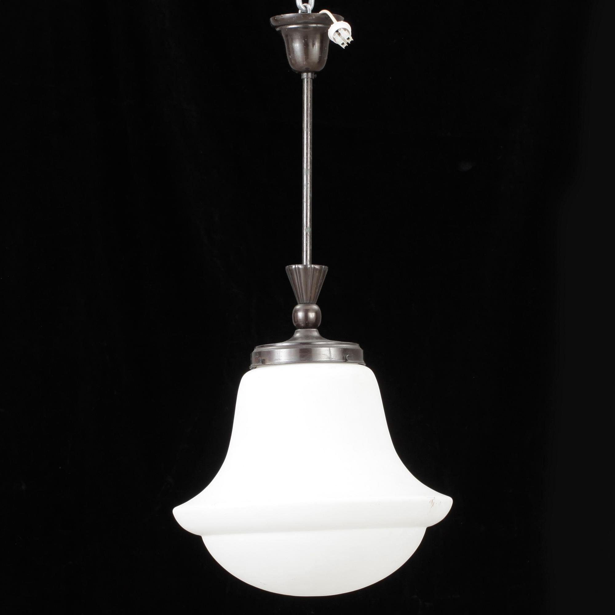 TAKLAMPOR, ett par, art déco, 1900-talets första hälft.