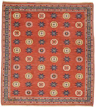 231. Märta Måås-Fjetterström, A CARPET, "Röd Flossa", knotted pile, ca 306 x 267,5 cm, signed AB MMF.