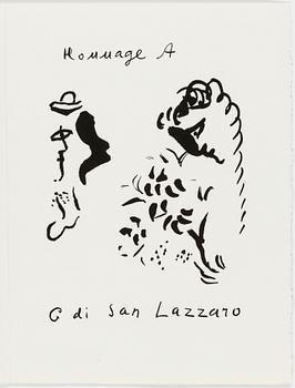 PORTFOLIO, "San Lazarro et ses Amis", XX:e Siècle, Paris, utgiven 1975.