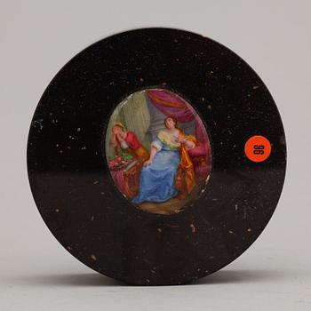 BREVPRESS, porfyr, empire, 1800-talets andra hälft.