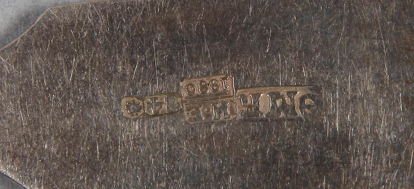 PARTI BESTICK, 16 st, silver, bl.a Ryssland. 1800/1900-tal.