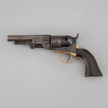 A cal.36 Colt 1862 Pocket revolver with serial no 6851.