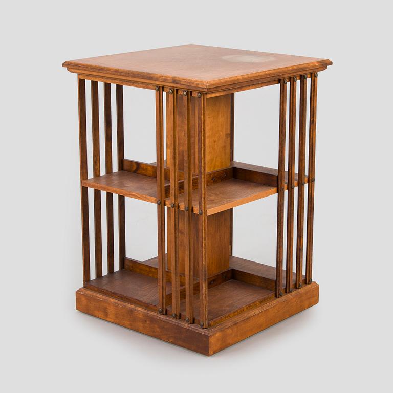 A revolving bookcase, Boknäs, Finland, around year 2000.