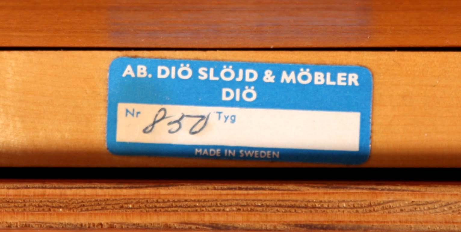 SYBORD, Diö. Slöjd o Möbler. 1950-tal.
