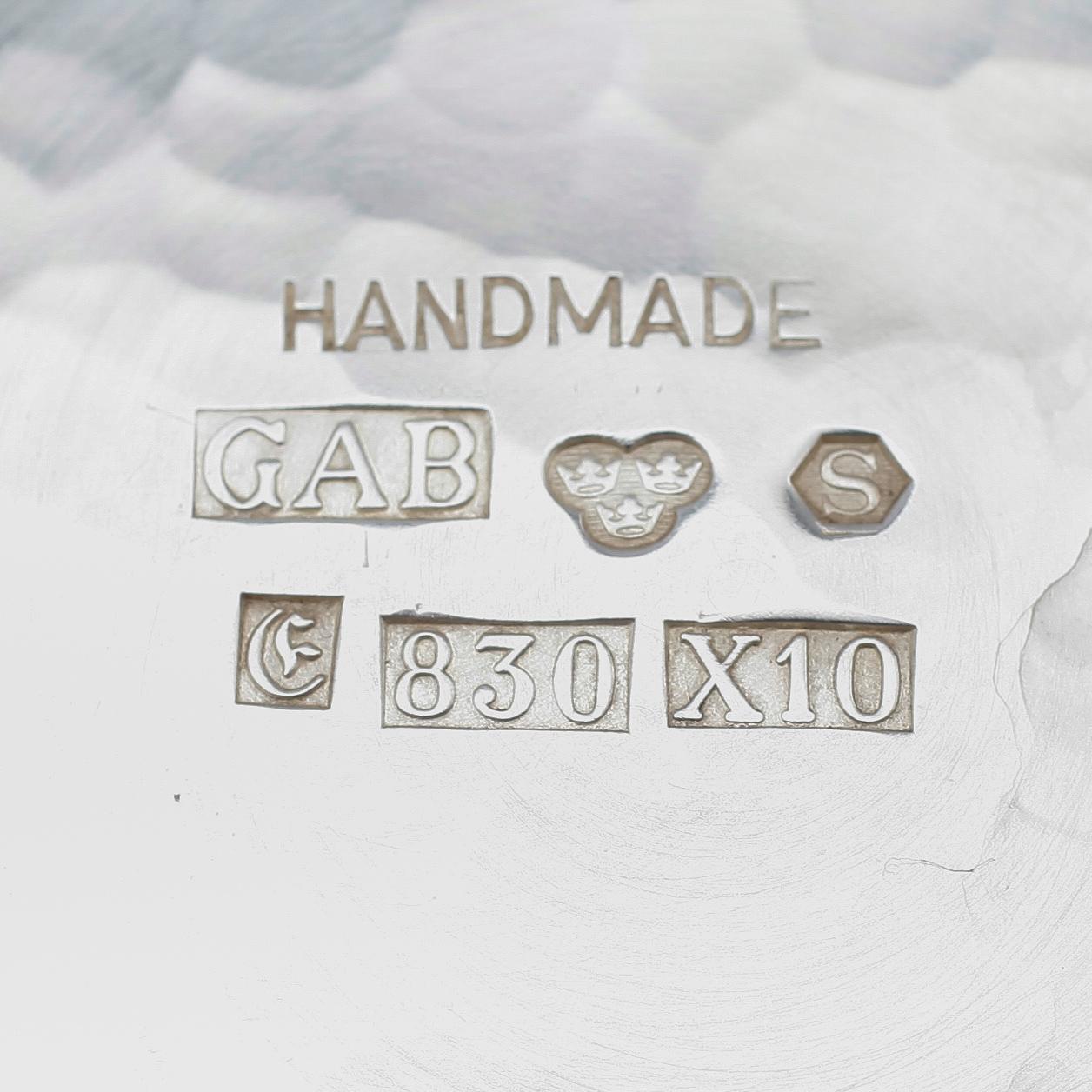 SKÅL, silver, GAB, 1996. Vikt 244 g.