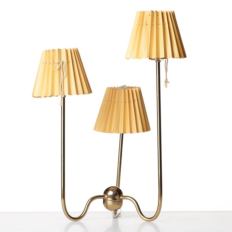 a brass table lamp, Svenskt Tenn, model 2468, Sweden ca 1979.