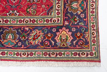 Rug, Tabriz, approx. 385 x 300 cm.