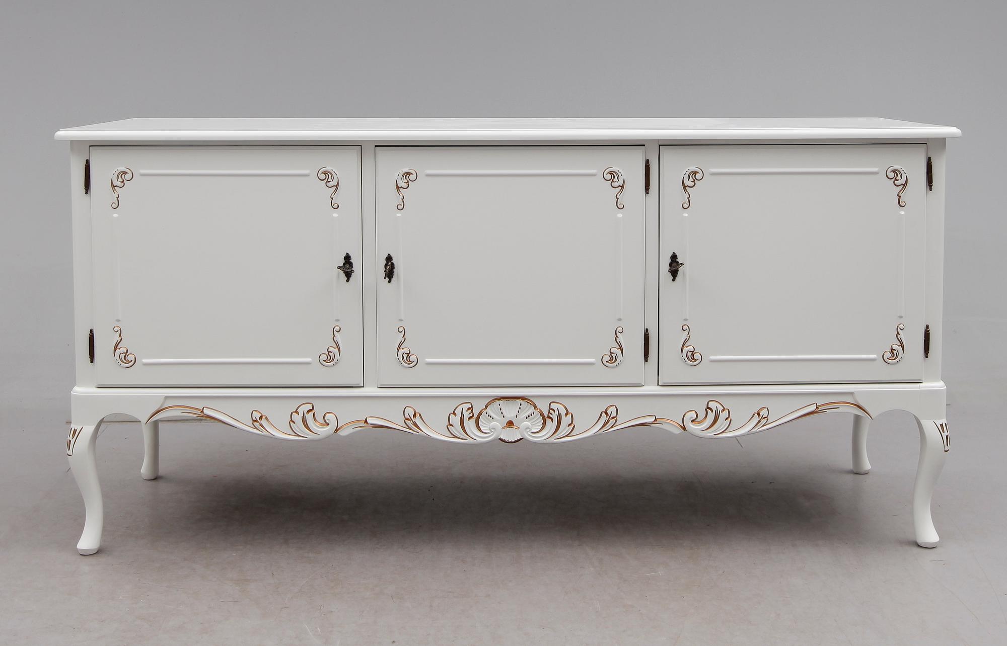 SIDEBOARD, rokokostil, Laitala, Finland, 1900-talets andra hälft.
