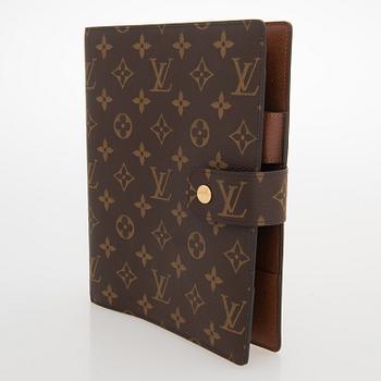 Louis Vuitton, "Large Ring Agenda Cover", kalenterikotelo.