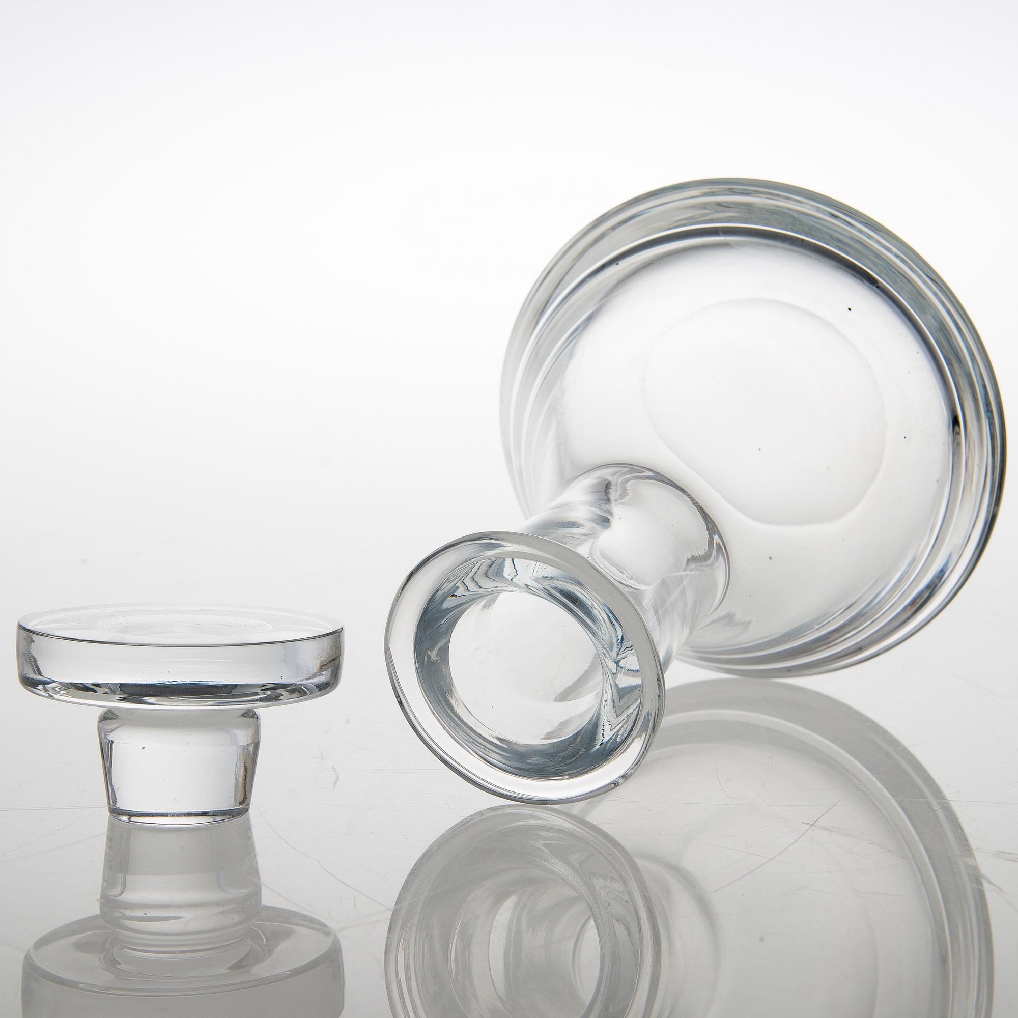 TAPIO WIRKKALA, 14-piece glaswear set, "Romantica", Iittala, the latter half of the 20th century.