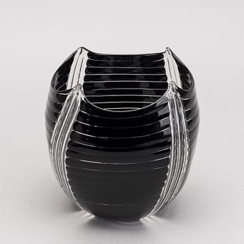 VAS, glas, EOS design, Laura Diaz de Santillana, Murano 1988, signerad.