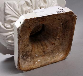 TRÄDGÅRDSURNA, fajans, 1800/1900-tal.