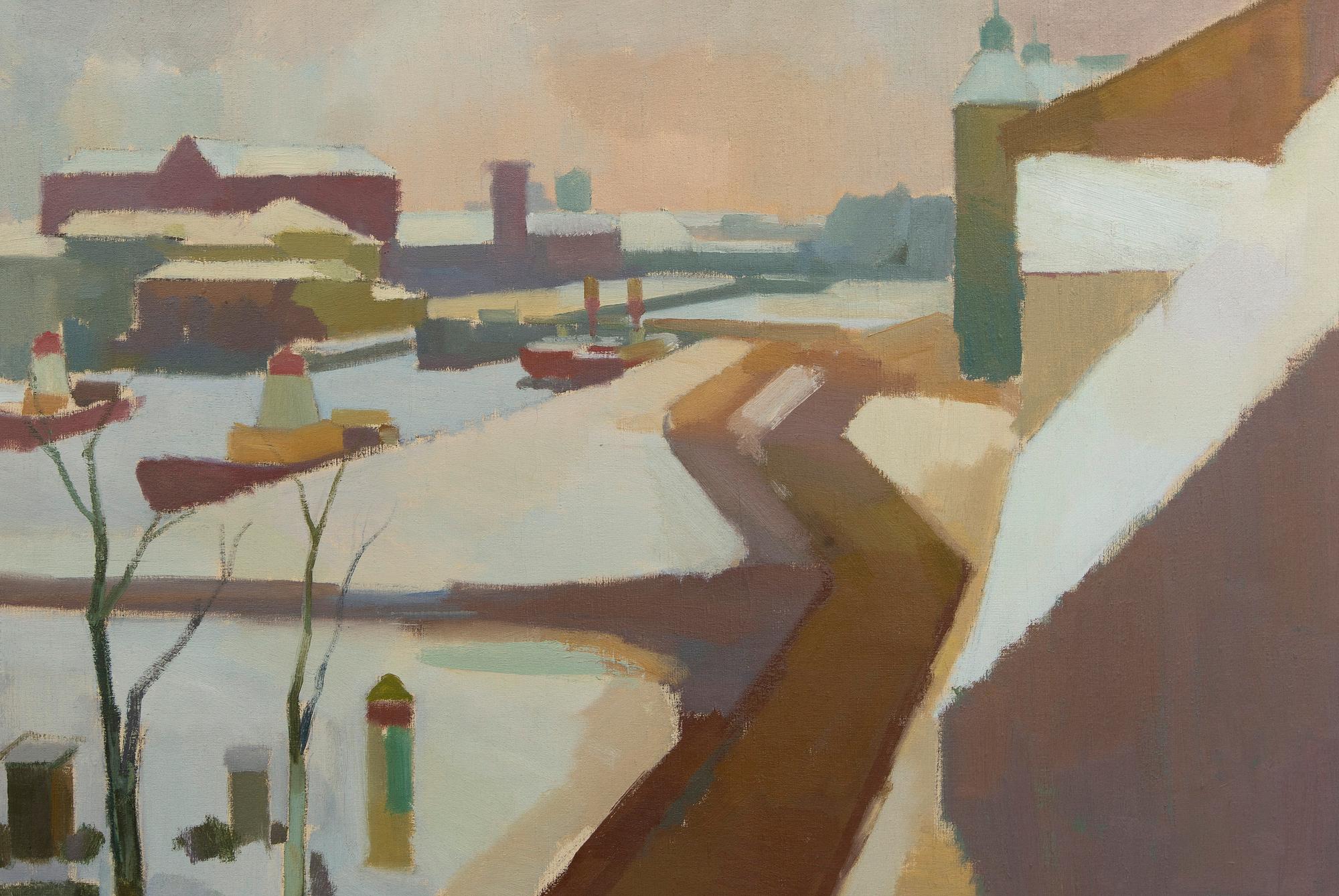 RICHARD BJÖRKLUND, a signed and dated oil on canvas.