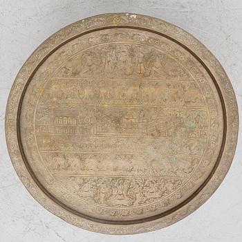 A tray table, North Africa, early 20th Century.