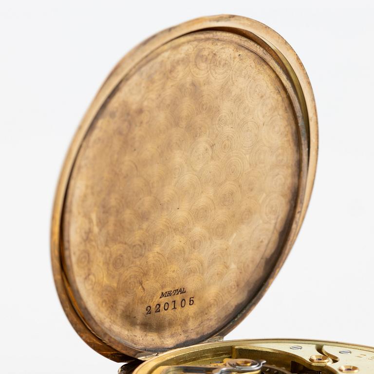 Zenith, pocket watch, hunter, 51 mm.