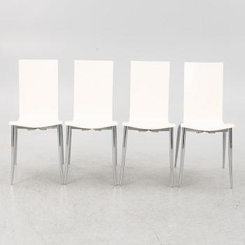 Philippe Starck, stolar, 4 st, "Olly Tango", Driade Aleph, Italien.