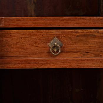 A Chinese hardwood cabinet, Qing dynasty, presumably 18th Century.