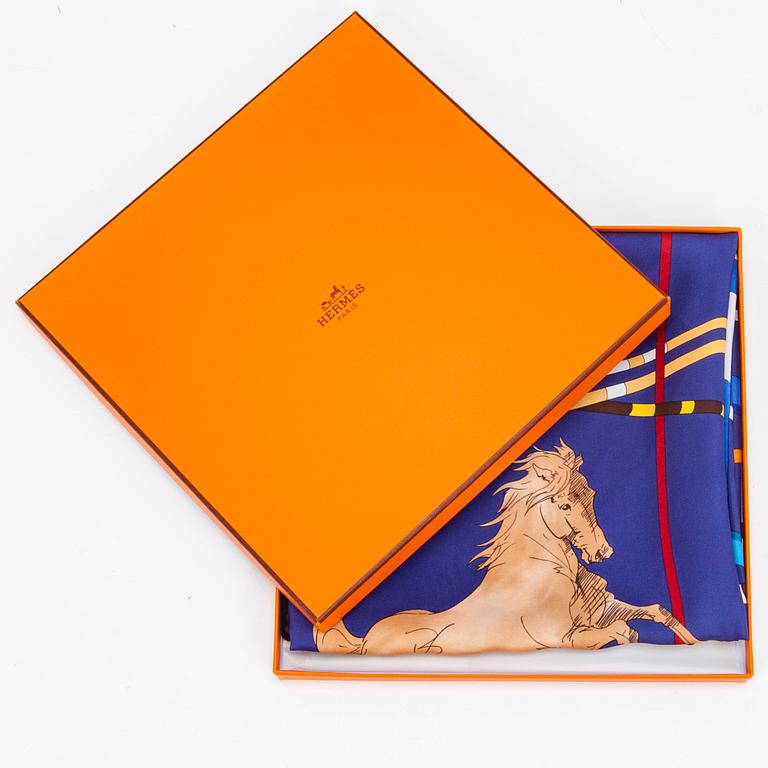 HERMÈS Saut d'Obstacles SCARF.