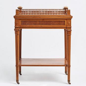 SYBORD, tillskrivet Gottlieb Iwersson, kunglig slottssnickare (Stockholm 1778-1813), omkring år 1800, Sengustavianskt.