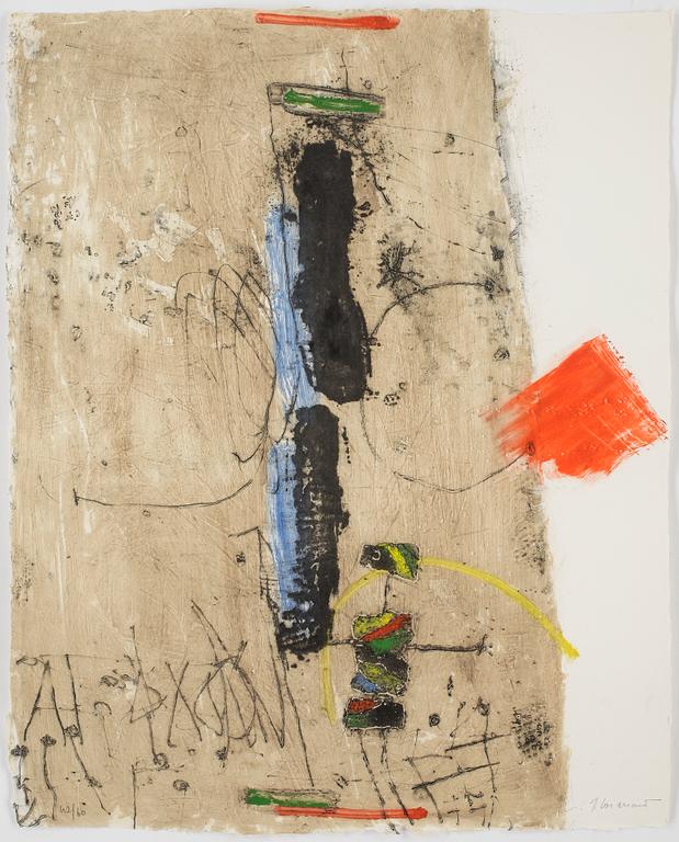 JAMES COIGNARD, mapp med 8st carborundumetsningar, signerade och numrerade 42/60.