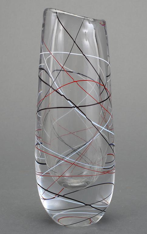 VAS, glas, Vicke Lindstrand, Kosta. Formgiven före 1954.