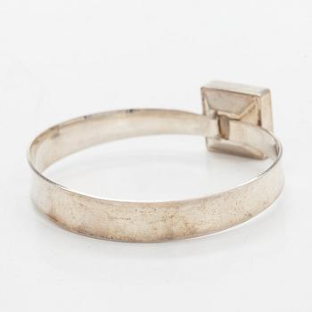 Smyckesset, 4 delar, silver, syntetisk stenar, Pege (Karl-Erik Palmberg), Alton, Sverige.