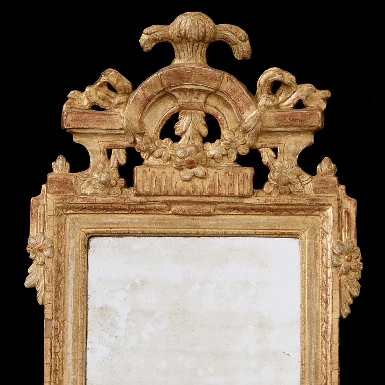 A Gustavian mirror by Johan Åkerblad.