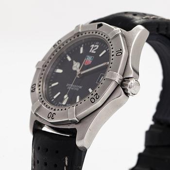 Tag Heuer, Professional, 200m, wristwatch, 38 mm.