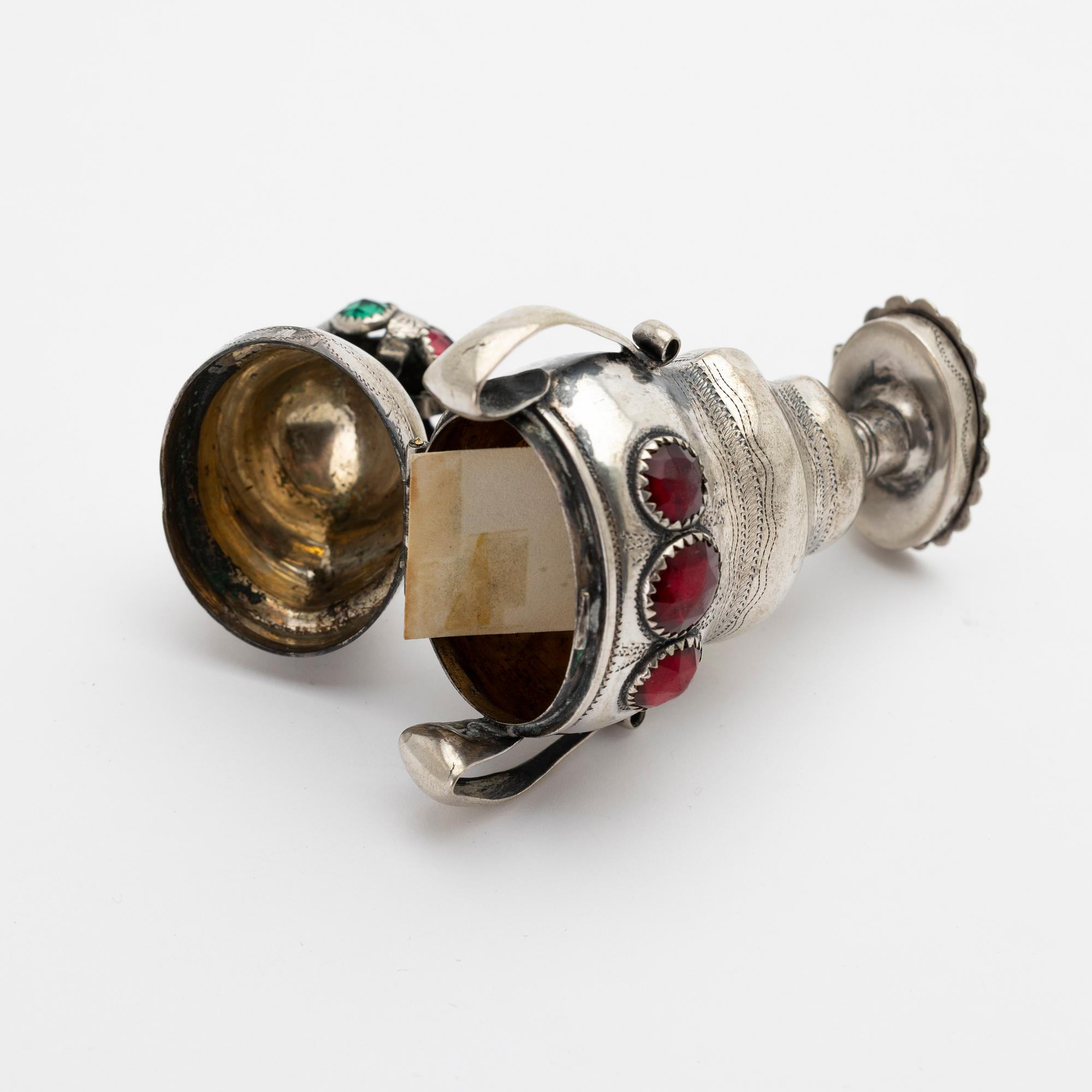 Snuff box, silver, Johan Jacob Heinrich Rühle, Ribe 1802–1858.