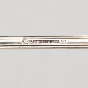 A Silver Cutlery, model "Olga", some GAB, Stockholm 1960 (99 pieces).