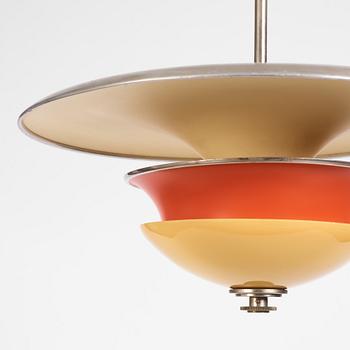 Erik Tidstrand, a ceiling lamp, model "28903", Nordiska Kompaniet 1930s.