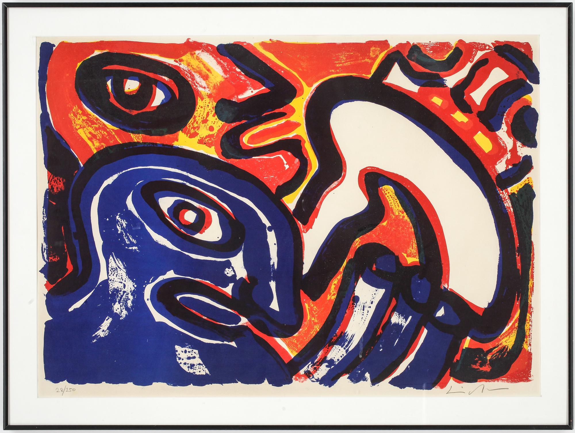 BENGT LINDSTRÖM, färglitografi, signerad o numrerad 28/250.
