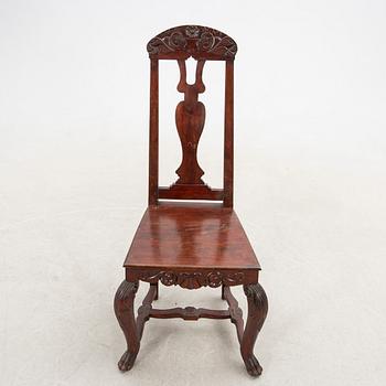 Chair Baroque style 20th century.
